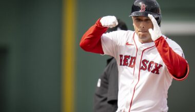 Red Sox third baseman Alex Bregman could break the MLB record for doubles this year