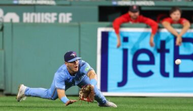 Catch of the year in MLB? Blue Jays' Daulton Varsho makes a good case
