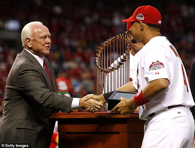 St Louis won their 10th World Series title in 2006 during Jocketty's 13-year tenure