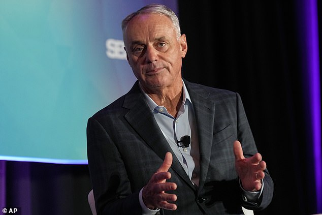 Speaking Monday, Manfred said he and Trump have discussed several issues, including Manfred's concerns over how Trump's immigration policies