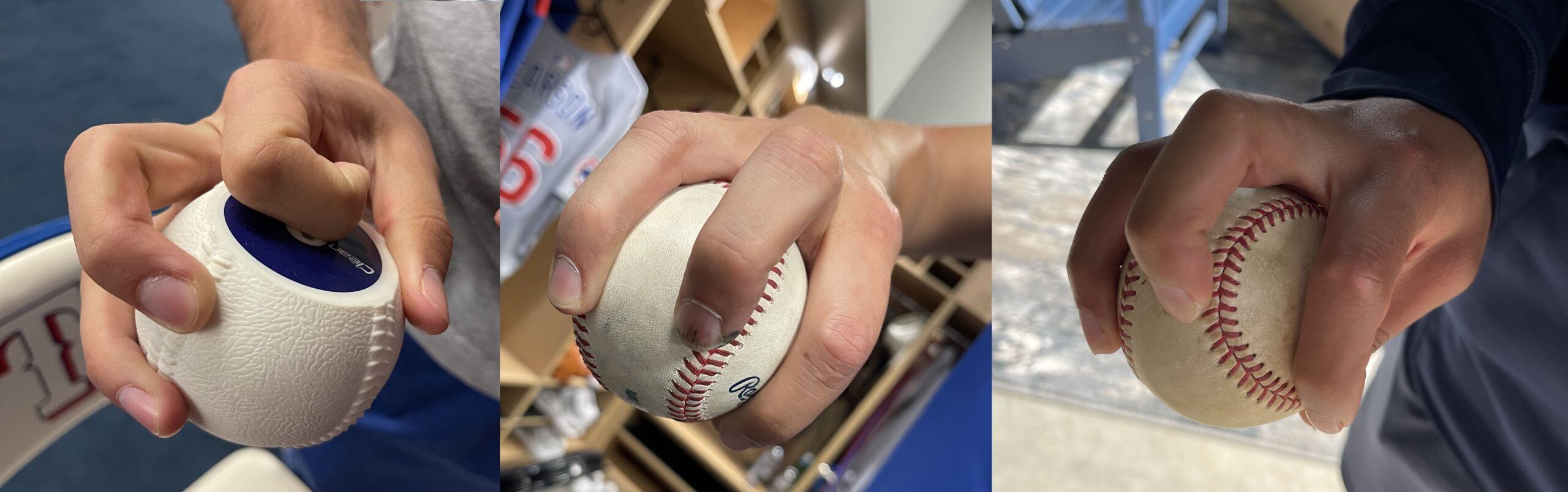 Kick change grips for Jack Leiter, Jameson Taillon, and Andres Munoz. 