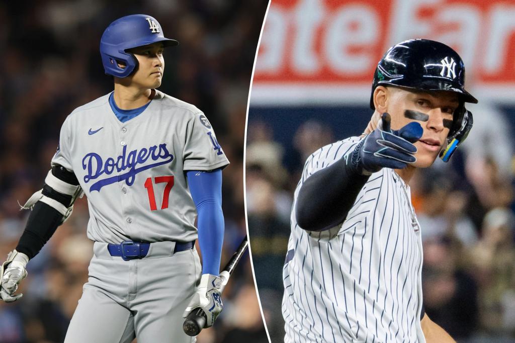 Aaron Judge has wrenched Shohei Ohtani's baseball crown away — for now