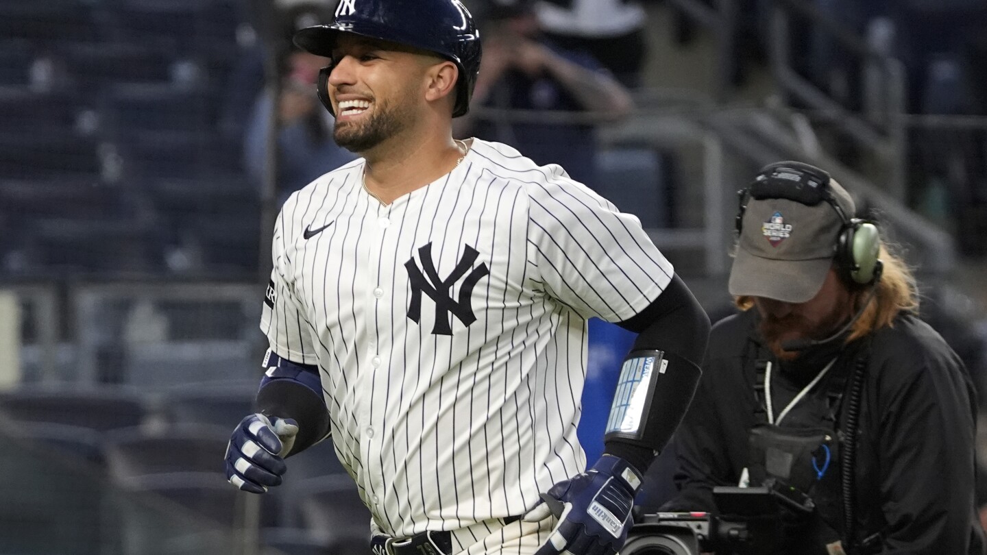 Former Uber driver J.C. Escarra gives pitch a ride for first major league home run