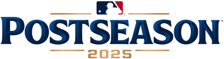 MLB Postseason Logo Primary Logo (2025) - The 2025 MLB Postseason Logo carries over the same design as what had been used in 2024 -- 