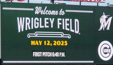 Cubs vs. Marlins Monday 5/12 game threads