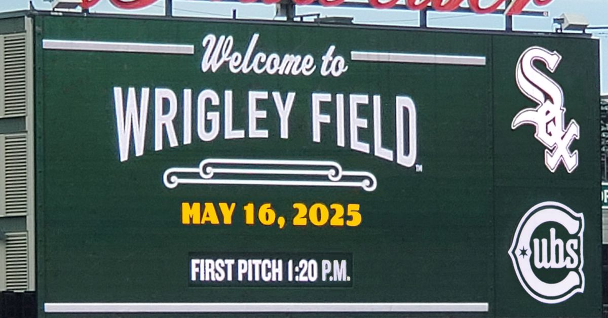Cubs vs. White Sox Friday 5/16 game threads
