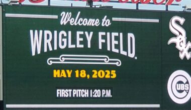 Cubs vs. White Sox Sunday 5/18 game threads