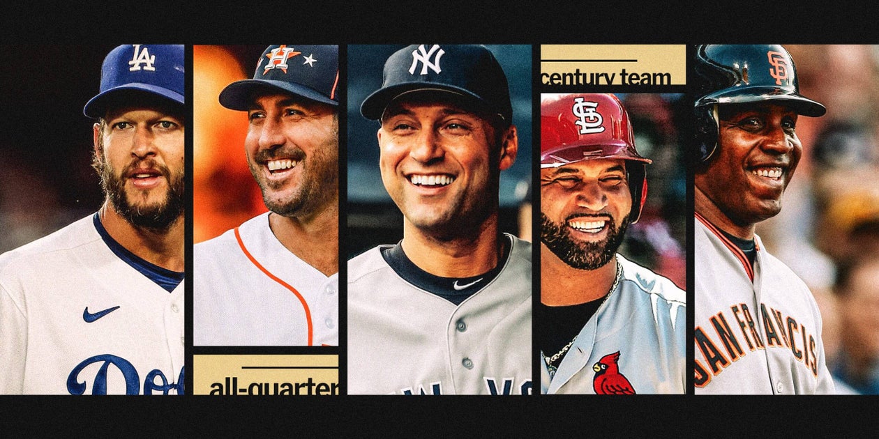Presenting the MLB All-Quarter Century Team, the very best in baseball since 2000