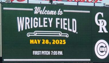 Cubs vs. Rockies Wednesday 5/28 game threads