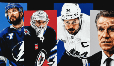 Auston Matthews and Connor Hellebuyck lead the 2025 NHL playoffs all-bust team