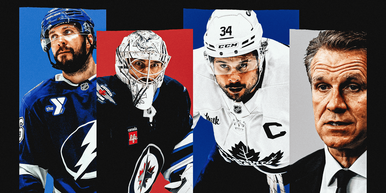 Auston Matthews and Connor Hellebuyck lead the 2025 NHL playoffs all-bust team