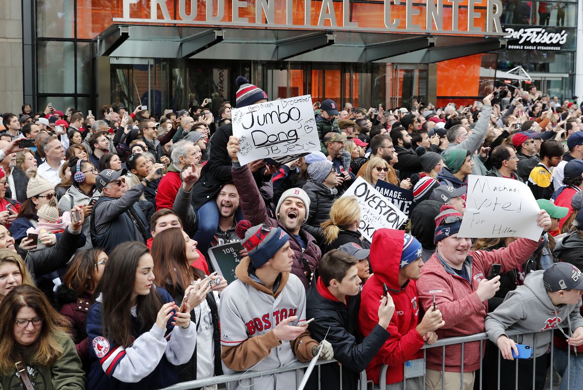 MLB: OCT 31 Red Sox World Series Victory Parade