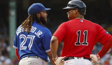 Of course Rafael Devers can play first base for the Red Sox