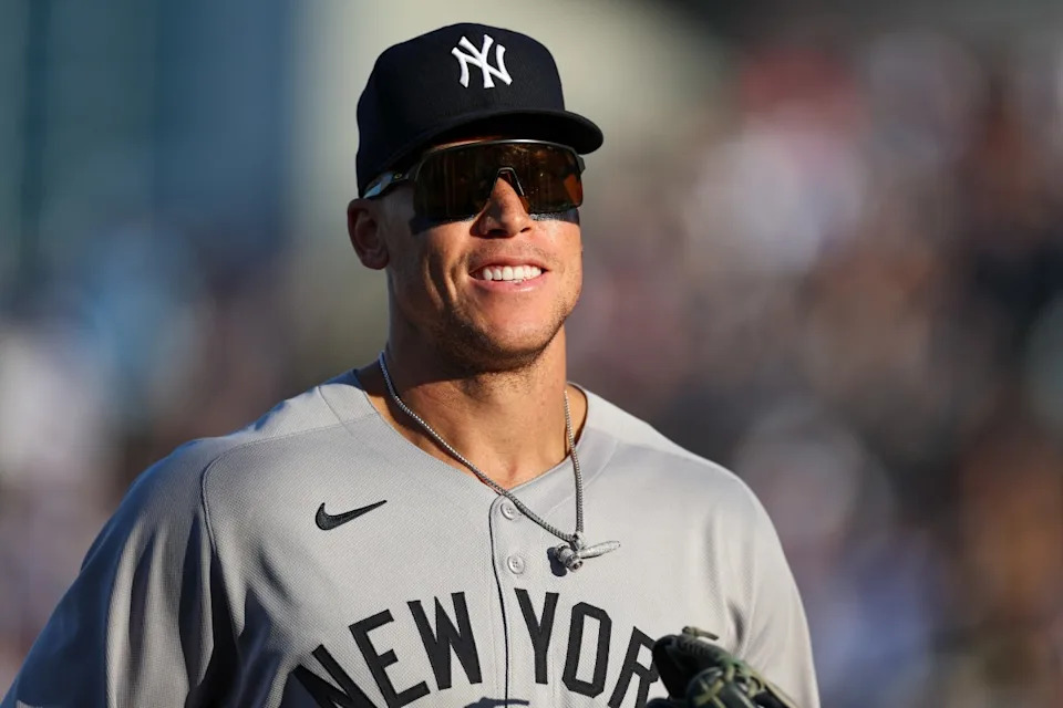 New York Yankees captain Aaron Judge.© Nathan Ray Seebeck-Imagn Images