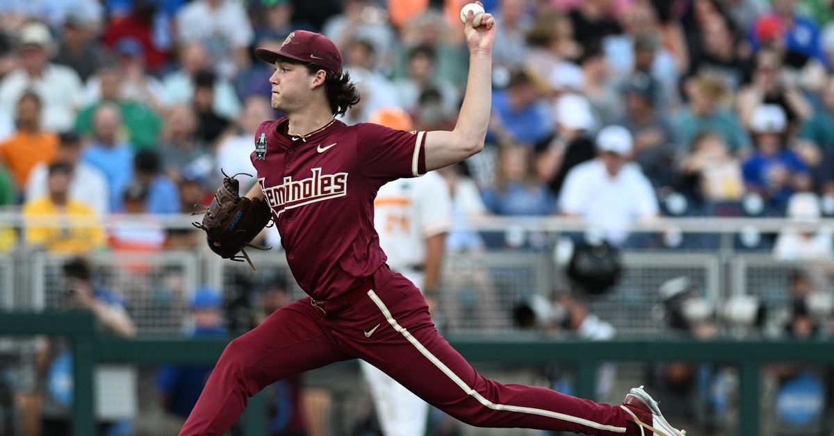 MLB Draft 2025: Jamie Arnold hit hard with Mike Rizzo in the building