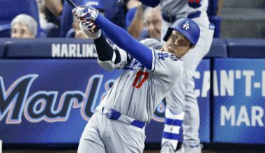 Ohtani crushes 10th homer in Dodgers' 5-4 loss to Miami