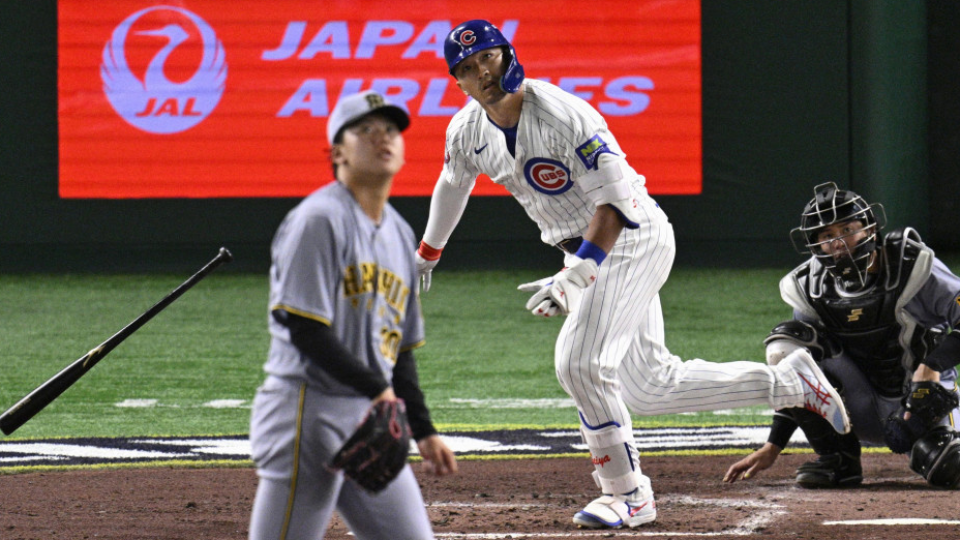 NPB's Tigers shut out Cubs in exhibition opener