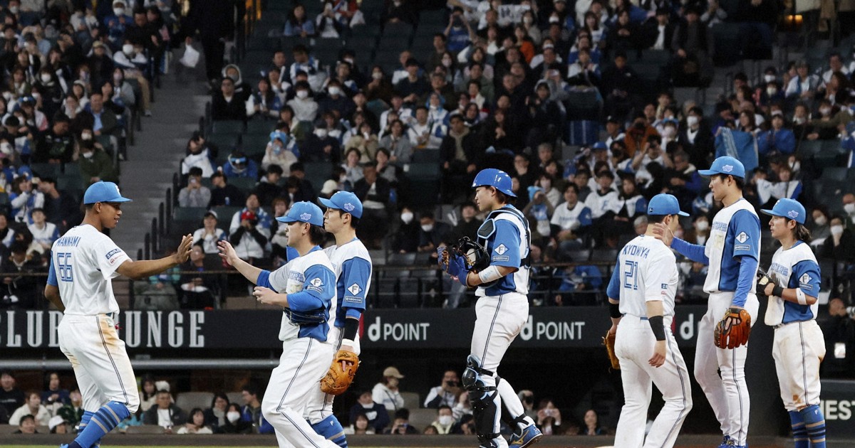 Baseball: NPB preseason schedule concluded, Fighters finish 1st