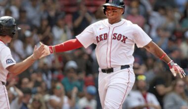 Asked To Play First Base By The Boston Red Sox, Rafael Devers Rejects The Idea
