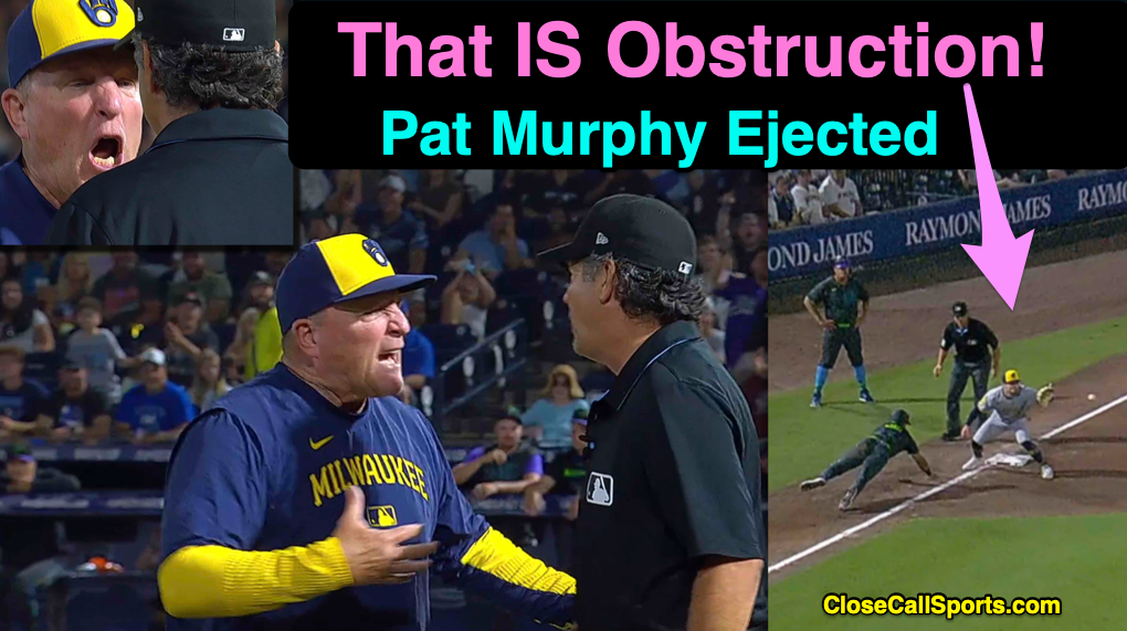 MLB Ejection 023 - James Hoye (1; Pat Murphy)