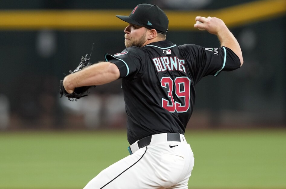 Diamondbacks' Corbin Burnes Expected To Start Against Dodgers
