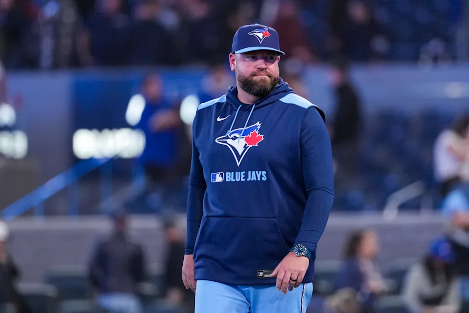 Toronto Blue Jays manager John Schneider (14)© Kevin Sousa-Imagn Images