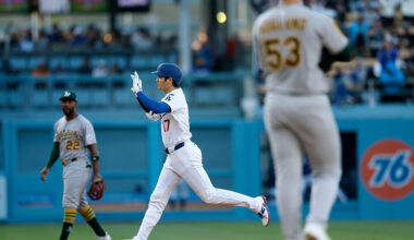 A's allow Dodgers to smack 4 homers, fall in LA