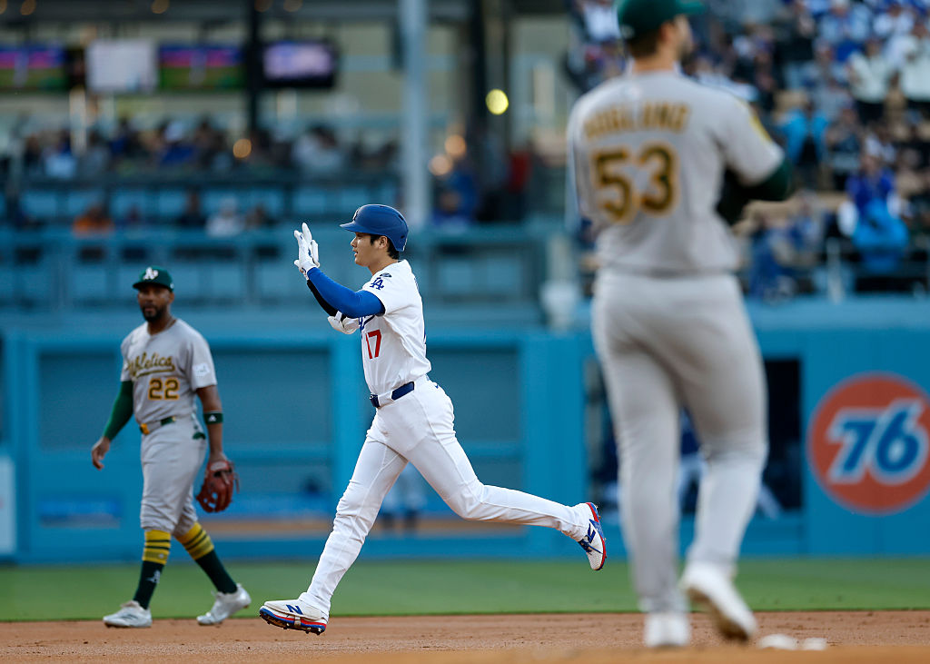 A's allow Dodgers to smack 4 homers, fall in LA