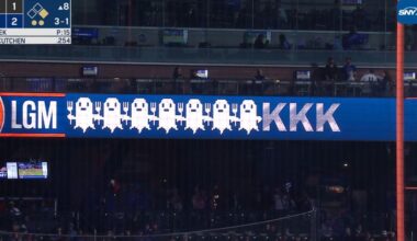 The Mets made a cute strikeout graphic and it went horribly wrong