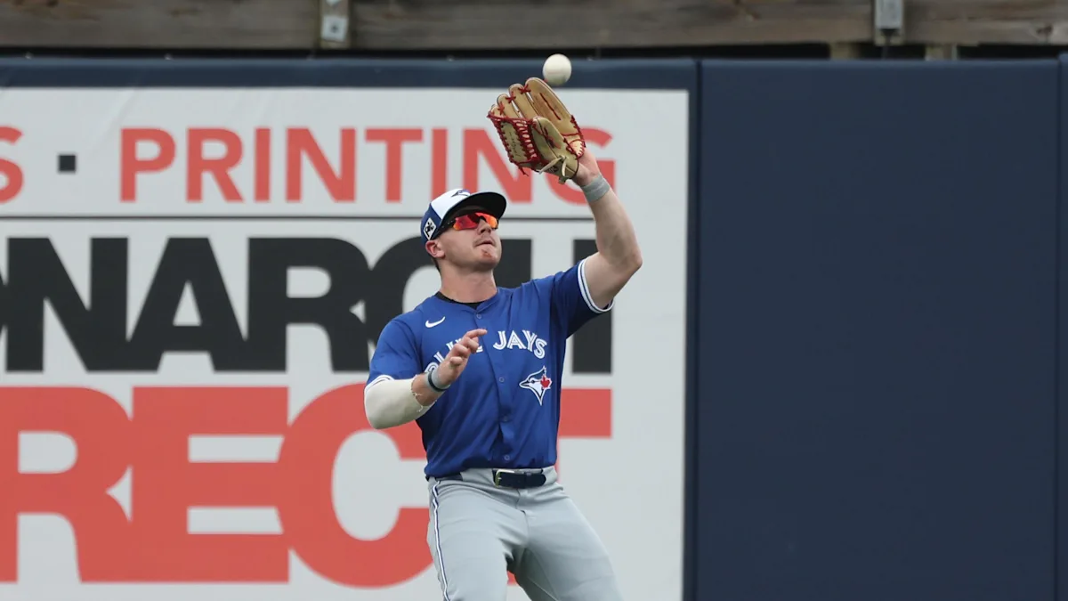The Toronto Blue Jays looking to trade for left fielder