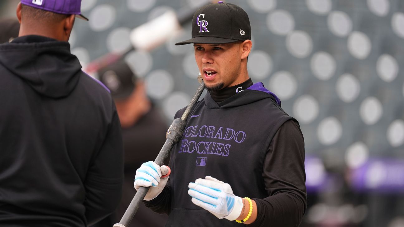 Rockies activate Ezequiel Tovar from IL in flurry of moves