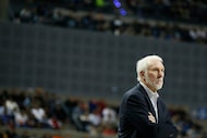 Retired San Antonio Spurs coach Gregg Popovich 