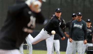 Yankees keep rehabbing reliever in minors to work back to MLB shape