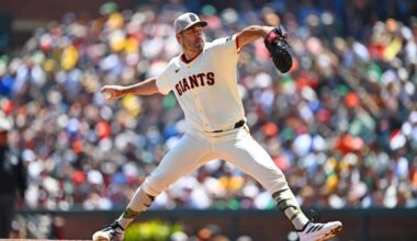 Verlander gets no decision, but Giants finish sweep of Athletics