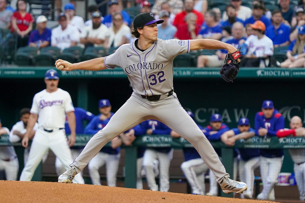 MLB: Colorado Rockies at Texas Rangers