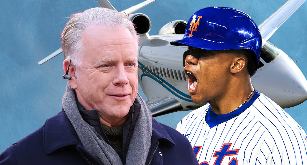 Boomer Esiason wrongly claims Juan Soto flies separately from Mets