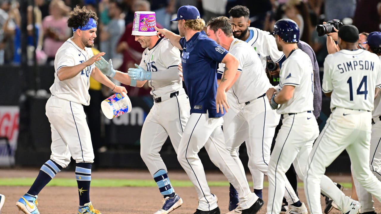 Taylor Walls hits sacrifice fly in 9th as Rays rally to beat Astros 3-2