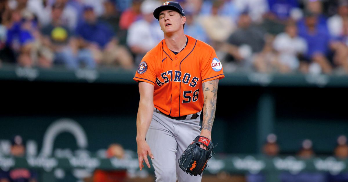 Astros drop first series to the Rays with 8-4 loss