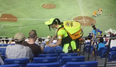 The belle of the ballgame in Japan