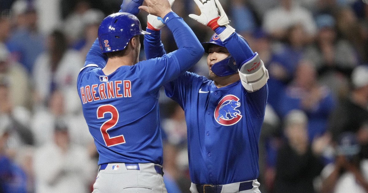 Baseball: Suzuki hits 13th home run as Cubs roar back to beat Reds