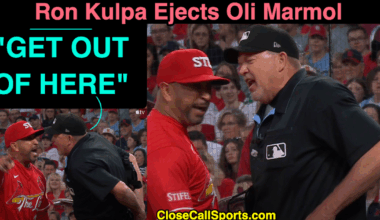 MLB Ejection 043 - Ron Kulpa (2; Oliver Marmol)