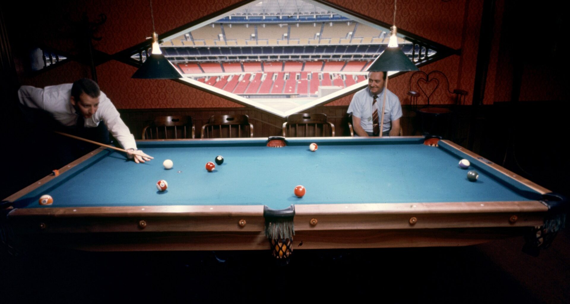 Abandoned iconic $41 million stadium has own house built inside it which included bowling alley and shooting range