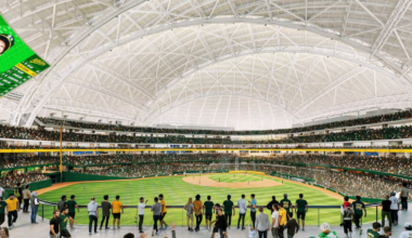 Aramark wins A’s Las Vegas stadium concessions RFP, will invest $175M total in team, stadium