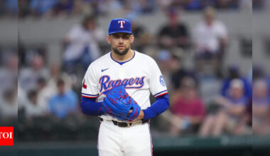What happened to Nathan Eovaldi? Rangers pitcher exits early vs. Blue Jays with surprising triceps fatigue update | MLB News