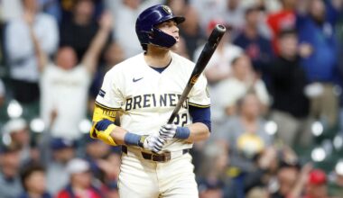 Christian Yelich sinks Red Sox with walk-off grand slam, the first walk-off HR of his career