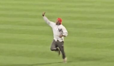 Have You Seen This? Yankees fan gets dragged from stands after running onto field