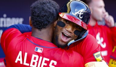 Ronald Acuña Jr. and Ozzie Albies go 1-2 in the lineup for Atlanta Braves