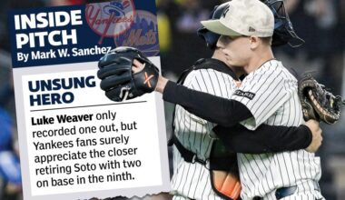 Heroes, zeros from Yankees' Subway Series win: Luke Weaver aces test