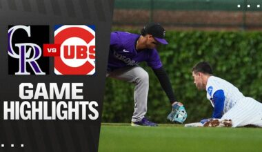 Rockies vs. Cubs Highlights - Yahoo Sports