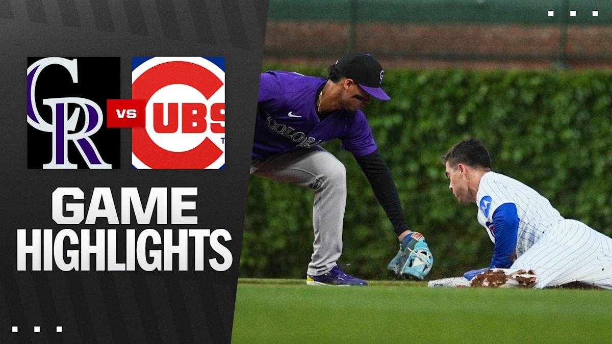 Rockies vs. Cubs Highlights - Yahoo Sports